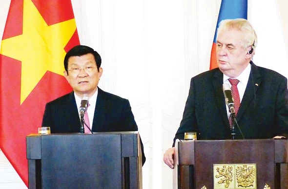 Việt Nam và Czech tăng cường hợp tác mọi mặt