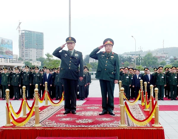 Tăng cường tình hữu nghị, đoàn kết bảo vệ vững chắc biên giới