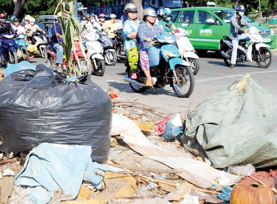 Nhếch nhác đô thị...