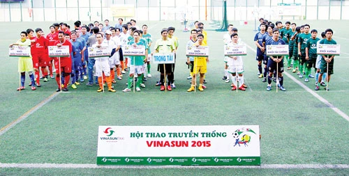 Hội thao truyền thống Vinasun Corp năm 2015