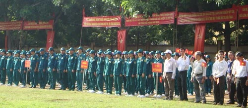 Khai mạc Hội thao Quốc phòng quận Tân Phú năm 2015