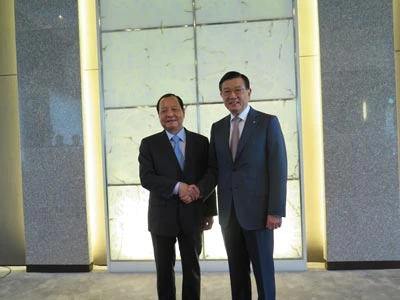Bí thư Thành ủy TPHCM Lê Thanh Hải tiếp các Tập đoàn GS E&C, Kumho Asiana, Samsung