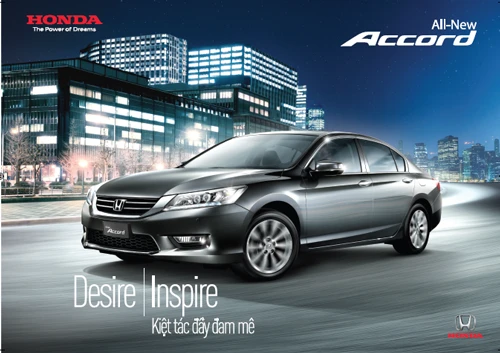 Honda Việt Nam giới thiệu Accord 2015