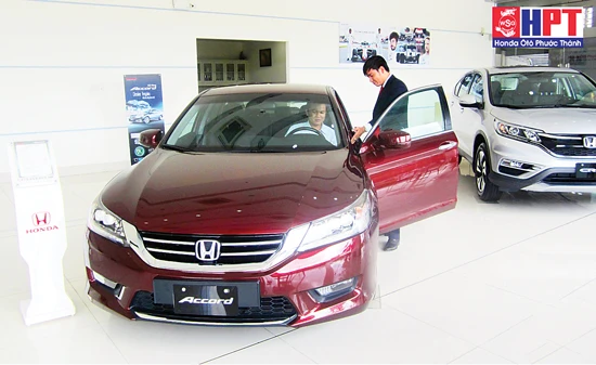 Kiệt tác đầy đam mê - Accord 2015 đã hiện diện tại Honda Ôtô Phước Thành