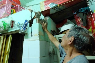 Đà Nẵng: Xây chung cư F.Home, hàng chục nhà dân nứt toác