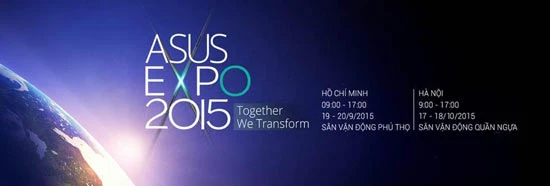 Chính thức mở cửa đăng ký ASUS EXPO 2015