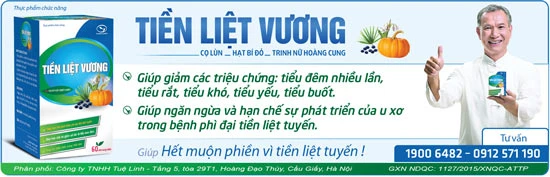 Hết muộn phiền vì tiền liệt tuyến