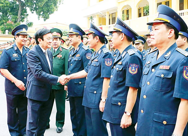 Bộ Tư lệnh Cảnh sát biển đón nhận Danh hiệu Anh hùng Lực lượng vũ trang nhân dân thời kỳ đổi mới