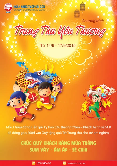 Trung thu yêu thương cùng SCB