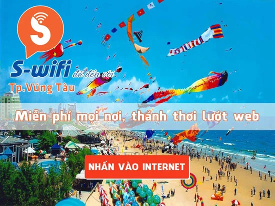 S-wifi miễn phí tại Vũng Tàu