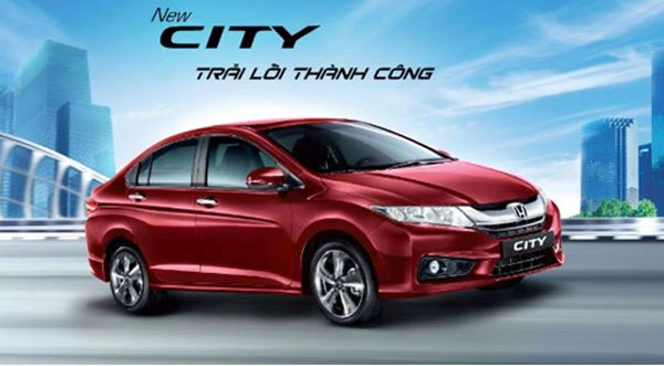 City 2016 ra mắt tại Việt Nam với mức giá 552 triệu đồng