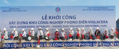 Khởi công xây khu công nghiệp Phong Điền Viglacera