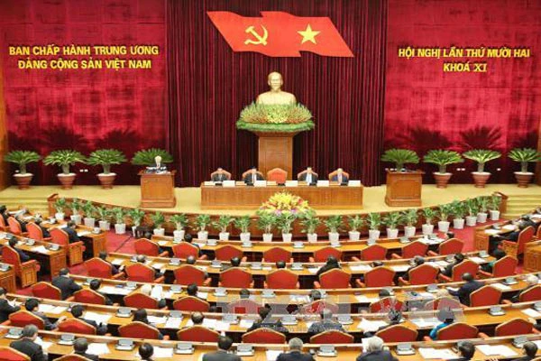 Khai mạc trọng thể Hội nghị lần thứ 12 Ban Chấp hành Trung ương Đảng khóa XI