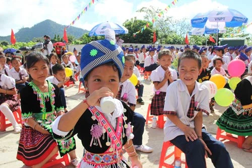 Ghi nhanh: Chương trình Sữa học đường - Vì tầm vóc Việt