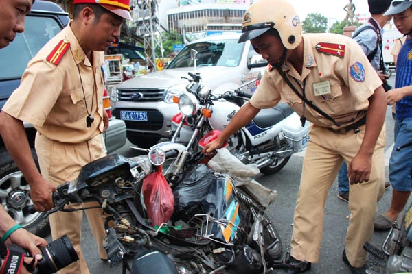 TPHCM: Xử lý xe gắn máy quá hạn sử dụng, thay đổi kết cấu