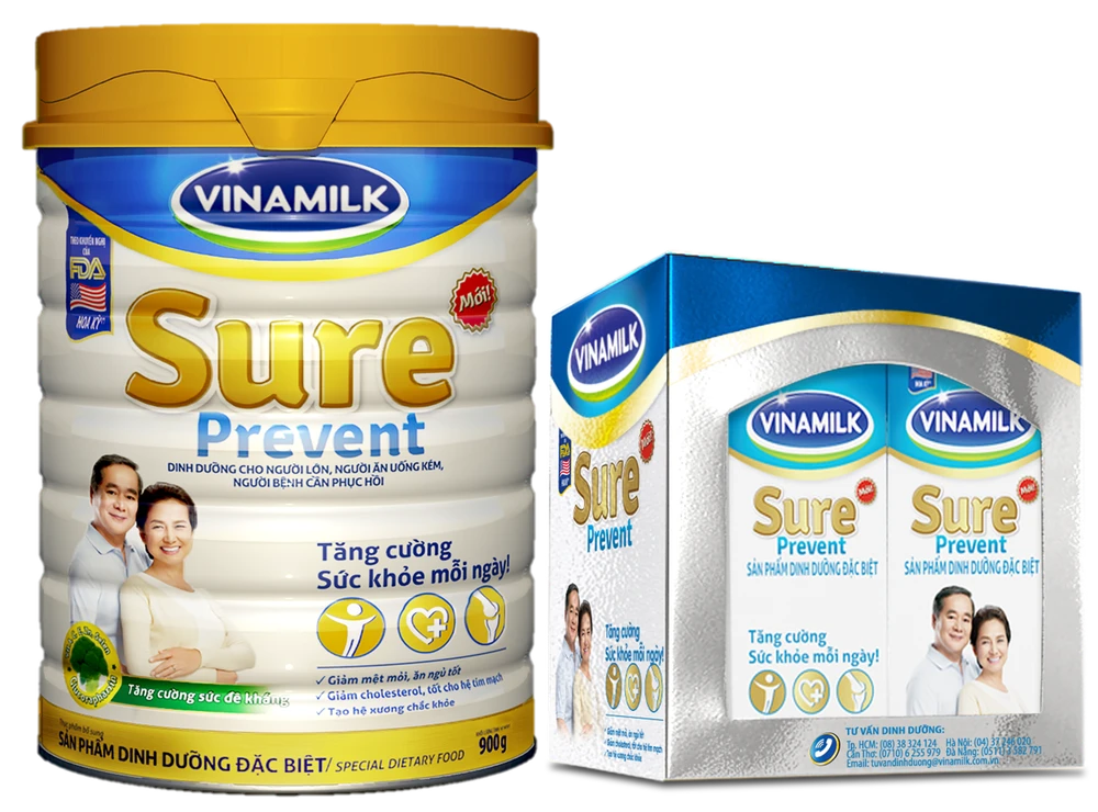 Vinamilk Sureprevent đồng hành cùng Hội Nội khoa Việt Nam vì sức khỏe người Việt