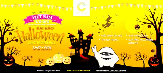 Ngày hội “Yêu ma đại náo Halloween”