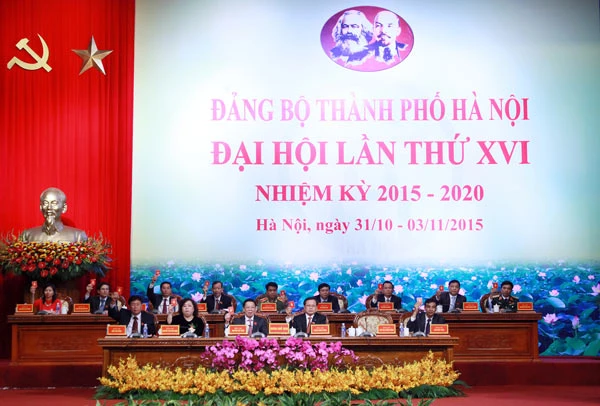 Ra mắt Ban Chấp hành Đảng bộ Hà Nội nhiệm kỳ 2015-2020