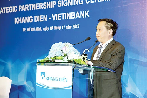 Khang Điền được Vietinbank “bơm” 2.000 tỉ đồng