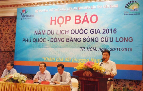 Kiên Giang đăng cai tổ chức Năm Du lịch Quốc gia 2016