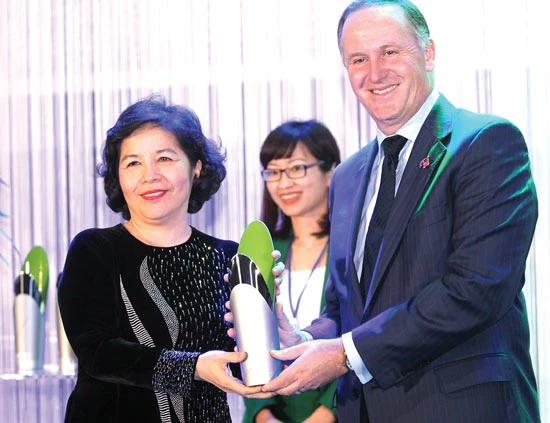 Tổng Giám đốc Vinamilk nhận giải thưởng New Zealand- ASEAN