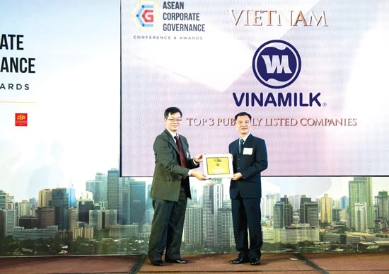 Vinamilk có điểm Quản trị công ty tốt nhất Việt Nam