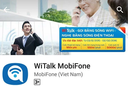 MobiFone chính thức cung cấp WiTalk