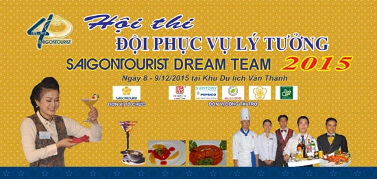 Hội thi “Đội phục vụ lý tưởng Saigontourist 2015”