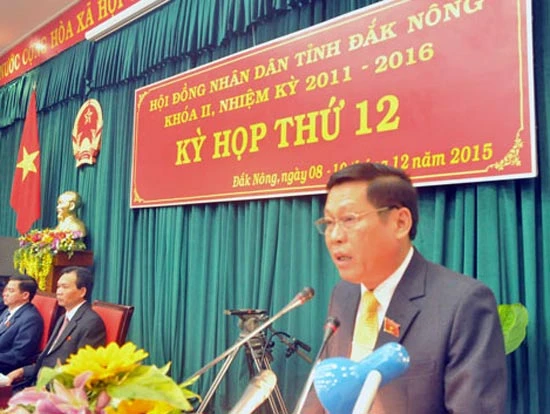 Ông Nguyễn Bốn làm Chủ tịch UBND tỉnh Đắk Nông