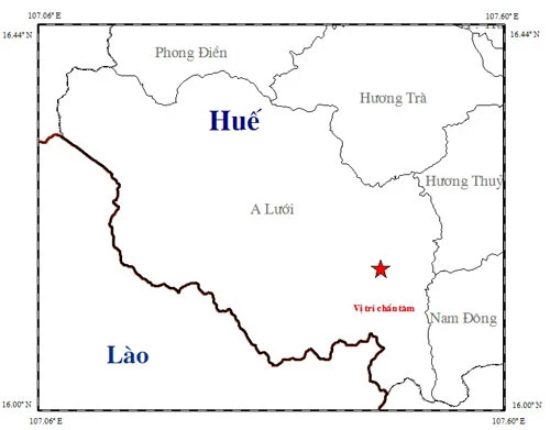 Thừa Thiên – Huế: 19 ngày, 6 trận động đất