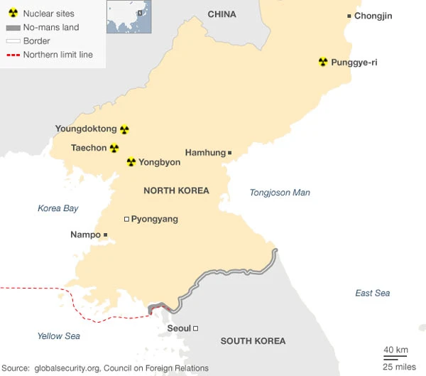 Triều Tiên tuyên bố thử thành công bom nhiệt hạch