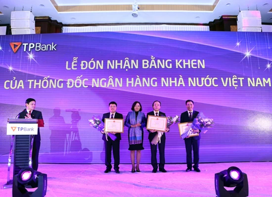 TPBank được Ngân hàng Nhà nước Việt Nam tặng Bằng khen