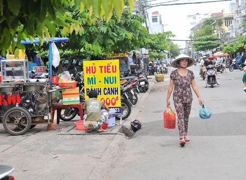 Bài 3: Trả lại vỉa hè cho người đi bộ