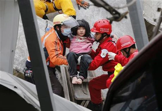 Động đất tại Đài Loan: Ít nhất 7 người chết, 403 người bị thương