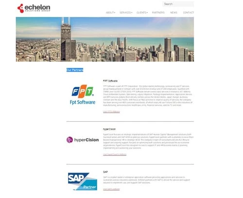 FPT Software hợp tác chiến lược với Echelon Solutions Group