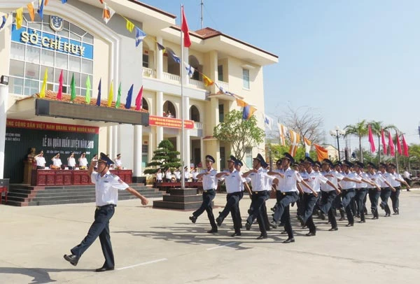 Vùng Cảnh sát biển 3 huấn luyện chiến đấu