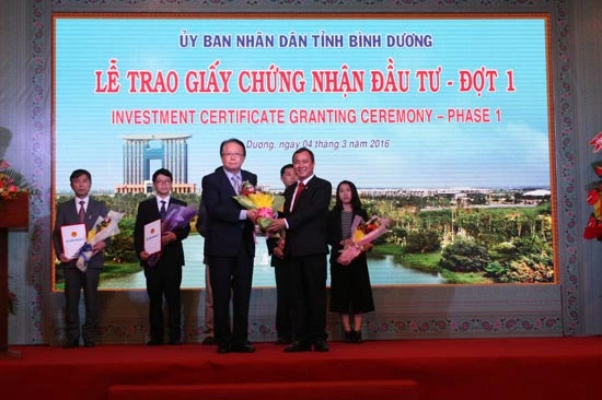 Gần 700 triệu USD đầu tư vào Bình Dương