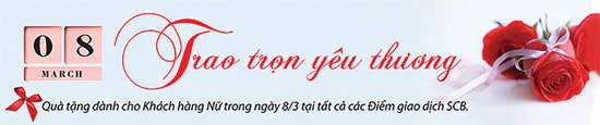 8/3 - Trao trọn yêu thương cùng SCB