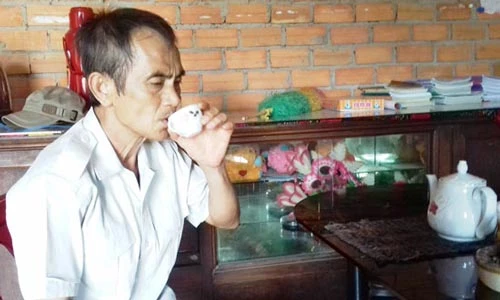 Ông Huỳnh Văn Nén bị chấn thương sọ não do tập xe máy