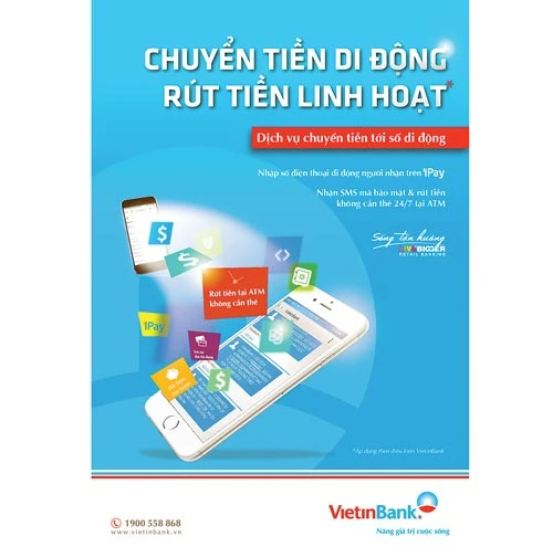 VietinBank ra mắt dịch vụ mới cho phép rút tiền không cần dùng thẻ