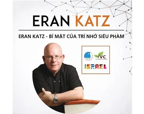 Thiên tài trí nhớ Eran Katz tới Việt Nam