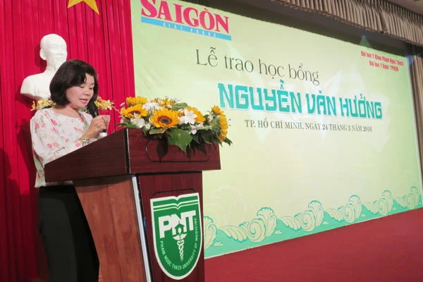Báo SGGP tổ chức trao học bổng Nguyễn Văn Hưởng lần thứ 18