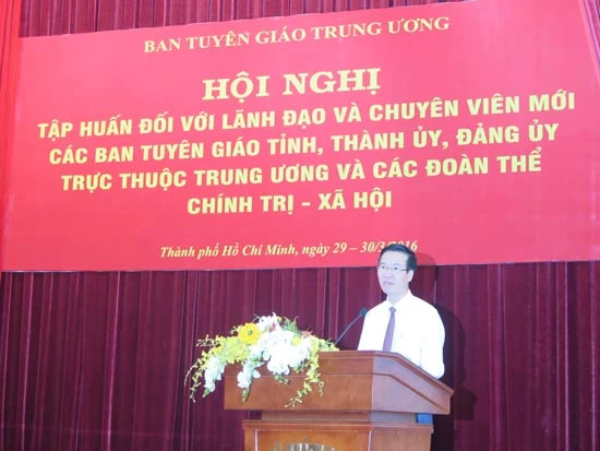 Công tác tuyên giáo đang đối mặt nhiều thách thức mới