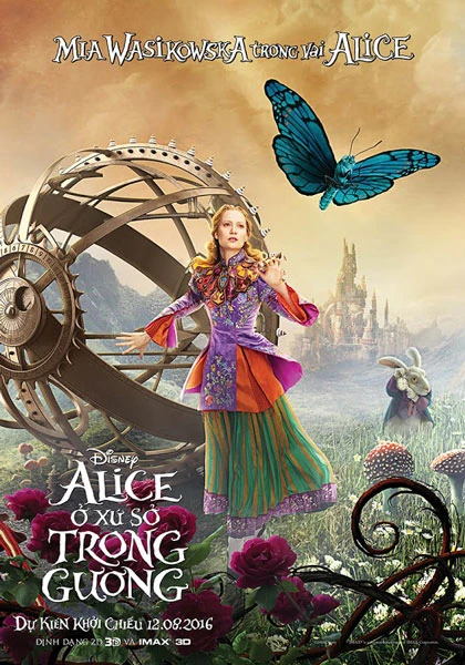 Disney tung bộ ảnh mới nhất về nhân vật trong “Alice phần mới”