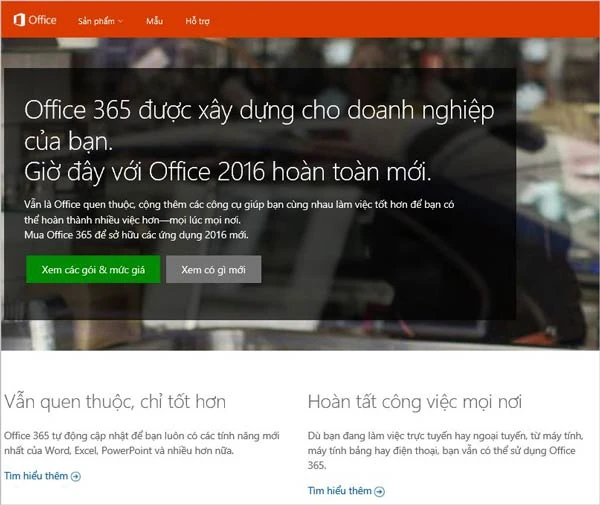 Office 365, giải pháp toàn diện cho doanh nghiệp vừa và nhỏ