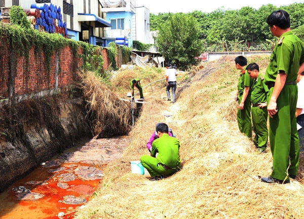 Bình Dương: Công ty chế biến mật ong xả nước thải ra môi trường