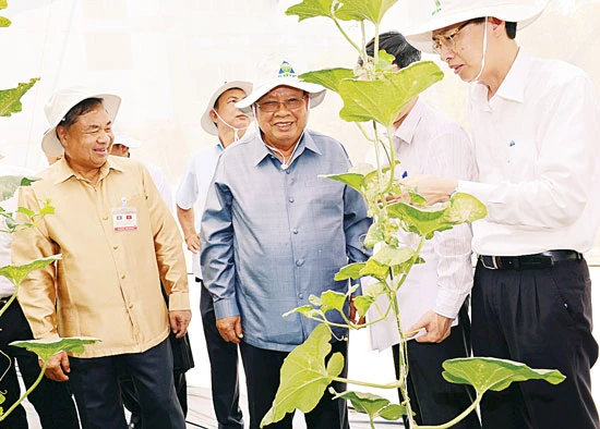Tổng Bí thư, Chủ tịch nước CHDCND Lào kết thúc tốt đẹp chuyến thăm Việt Nam