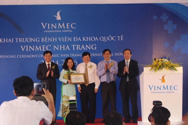 Khai trương Bệnh viện Đa khoa Vinmec Nha Trang