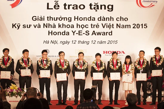 Honda VN khởi động giải thưởng dành cho kỹ sư và nhà khoa học trẻ Việt Nam