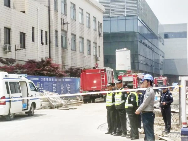 Cháy ở sân bay Thượng Hải, 2 người chết